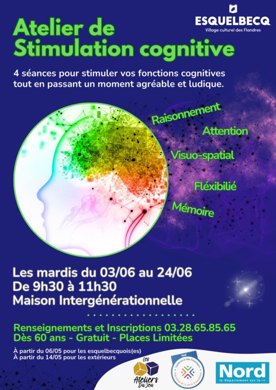 ATELIER STIMULATION COGNITIVE ESQUELBECQ